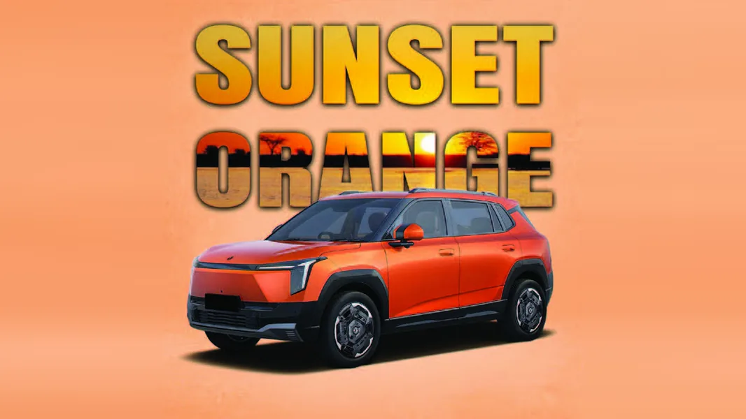 Dongfeng 06 in Sunset Orange