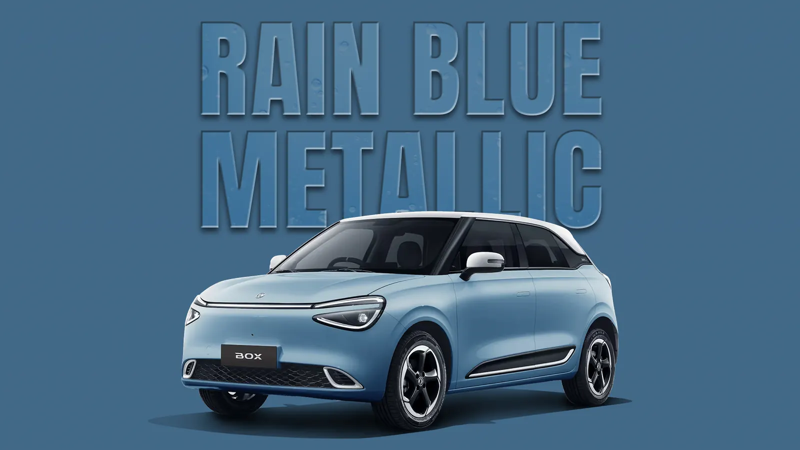 Dongfeng Box in Rain Blue Metallic